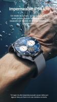 Reloj Inteligente Hombres Mujeres, Smartwatch Redondo de 1.463