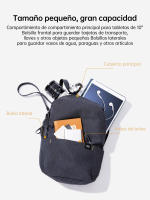 Xiaomi Mi-mochila informal impermeable para hombre y mujer, bolso escolar colorido para ocio diario, urbano, deportivo, de viaje, 10L - details 3