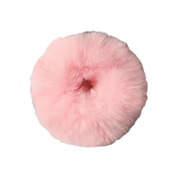 Cinta Para El Cabello De Lana Sintética En Colores Dulces Para Mujeres Y Niños Accesorio De Moda Elástico Para Todo El Año - 1