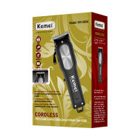 Kemei-cortadora de pelo inalámbrica para hombre, máquina de corte de pelo recargable, ajustable, 2604-100 v - details 0