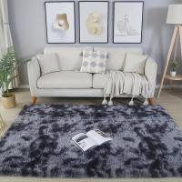 1 Alfombra De Lujo Para Área De Pelusa, Alfombras Rectangulares De Felpa Modernas, Lavables A Máquina - details 5