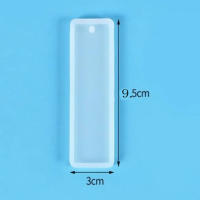 Molde de resina transparente para marcapáginas, manualidades DIY, fabricación de joyas - details 2