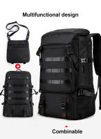 Mochila de Viaje Grande para Hombres 80L Bolso de Mano Multifuncional para Laptop Mochila de Escalada para Senderismo con Bolsillo Utility - details 3