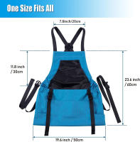 Delantal de bolsillo grande para recoger al aire libre, delantal de cosecha de liberación rápida para jardinería, herramientas de mochila, delantal, bolsa para recoger - details 4