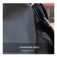 Bolso De Hombro Negro Grande Para Mujer, Bolso De Compras Grande, Bolso Cruzado De Cuero Suave De Alta Calidad Y Color Sólido, Bolso De Viaje Para Mujer - details 2