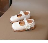 Zapatos de cuero antideslizantes para niña, zapatillas multifuncionales informales de princesa, suela suave, estilo coreano, a la moda, novedad de otoño, - details 5