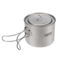 Lixada - maceta colgante portátil de titanio ultraligera, 900 ml/1600 ml, con asa plegable con tapa, utilizada para acampar al aire libre, hacer senderismo, - details 87
