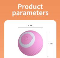 Juguete Interactivo Para Gatos Bola Eléctrica Automática Recargable Por USB Divertido Para Mascotas De Gato Telescopio Inteligente - details 36