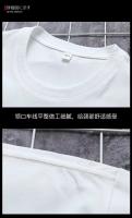 Camiseta ajustada de manga corta de Color sólido para hombre y mujer, Top interior individual versátil clásico adelgazante, novedad de verano 2024 - details 3