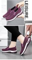 Zapatos de Tela de Alta Calidad para Mujer Primavera 2024 Mocasines Deportivos Planos Talla Grande - details 19