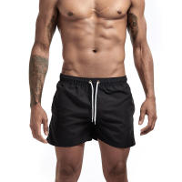 Verano 2024, pantalones cortos de playa con forro de malla, pantalones cortos deportivos para nadar, trajes de baño estilo hombre. - details 4