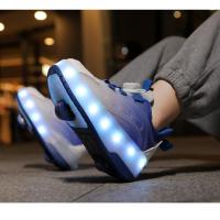 Nuevos Zapatos Para Turbas Con Ruedas Extraíbles, Zapatos Deportivos, Zapatos Luminosos - details 13
