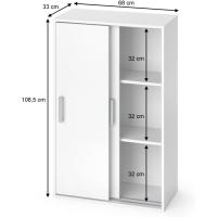 Ropa Falk, Blanco, 68 x 108 cm - details 3