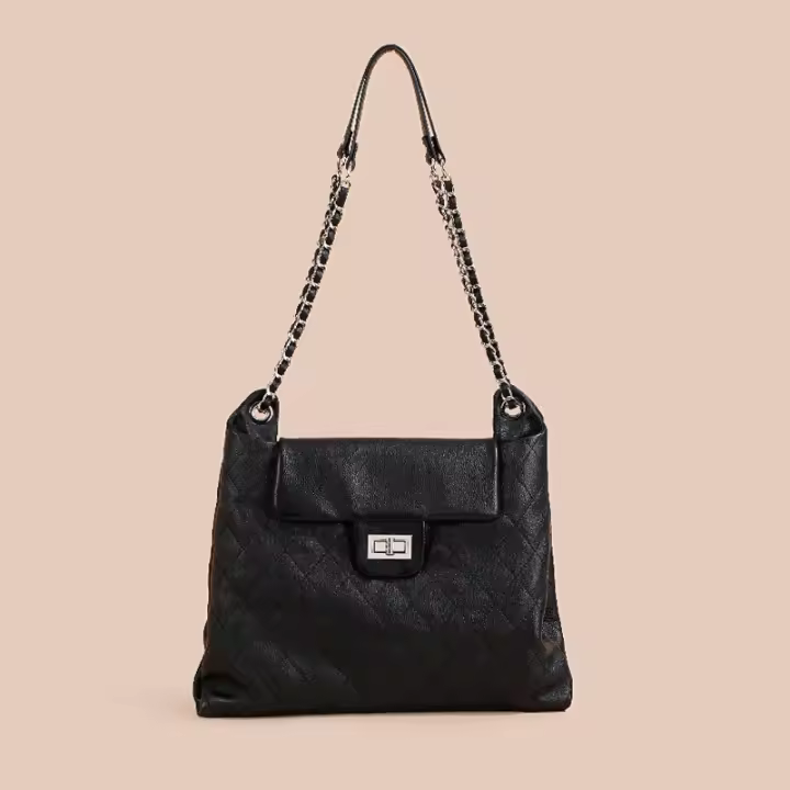 Bolso de Cuero de Vaca de Primera Calidad Bolso de Mano para Mujer de Alta Gama - 1