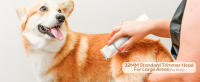 Kit de cuidado de cortapelos para perros con amoladora de uñas, cortapelos eléctrico inalámbrico 4 en 1, cortapelos USB de bajo ruido para perros, gatos, cuidado de patas, ojos, orejas, cara, pelo enredado - details 2