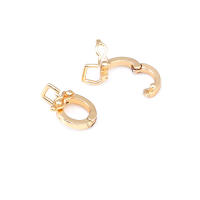 Colgantes de Brasso de Oro 18K Clips de Conexión de Circonio Suministros de Hacer Joyas - details 5