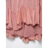 BUNO-vestido de fiesta ajustado para mujer, minivestido corto ajustado, sin mangas, con espalda descubierta y cuello bajo, volantes escalonados, verano 2025 - details 9