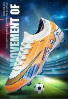 Putian-zapatos de fútbol juvenil con Copa Europea, zapatillas de fútbol de caña baja, sin costuras, con tejido volador, característica de entrenamiento con uñas rotas, 2025 - details 0