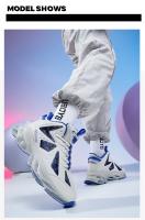 Zapatillas de ocio versátiles para hombre, zapatos deportivos ligeros y cómodos para caminar, zapatos para correr con hoja de grafiti a la moda, calzado masculino - details 9