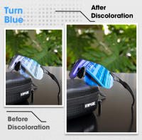 Kapvoe-gafas de sol deportivas para hombre, lentes fotocromáticas para ciclismo de montaña, polarizadas, UV400 - details 3