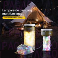 Lampara led recargable camping Portátil atmosphere Regalos de Navidad al aire libre multifunción Faroles carpa - details 13