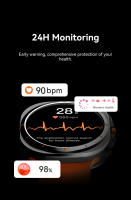 Relojes inteligentes hombre Fitness exterior deporte Seguimiento GPS ritmo cardíaco presión arterial mujer reloj - details 23