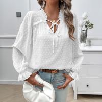 Camisa de manga larga para mujer, tops elegantes, moda de otoño - details 3