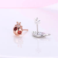 Pendientes de plata de ley 925 para mujer, aretes con forma de libélula y pájaro, joyería fina para boda, novedad - details 22