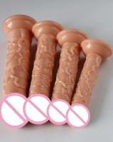 Consolador grande de simulación realista Leten con correa, juguete sexual, masturbador Anal vaginal femenino, pene con ventosa para masaje de mujeres - details 4