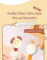 Mini luz LED nocturna alimentada por batería para dormitorio, mesita de noche, lámpara de escritorio de dibujos animados, lámpara de ambiente para decoración de escritorio, luz nocturna - details 6