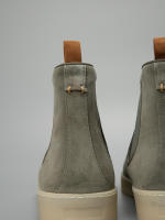 Botas de Piel Alta de Alta calidad, Color Sólido, estilo Chelsea, informal - details 40
