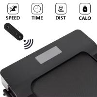 Cinta de Correr Plegable Motor sin escobillas, Velocidad Ajustable hasta 10-12km/h, Potencia de 980-1200W, Superficie de Carrera 40x110cm, Viene con una pulsera deportiva de monitor de frecuencia cardíaca, Peso máx. 130 kilos. - details 1