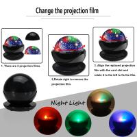 Night Light for Kids Dinosaur Room Decor for Boys LED Galaxy Projector Rotation Night Lamp Projector Sky Lights Christmas Gifts - details 4