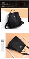 New waterproof oxford cloth casual women's bag Korean fashion backpack casual and versatile travel backpack - details 7