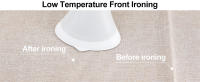 Mantel redondo rectangular de tela sintética, impermeable, limpiable, lavable, para cocina y comedor - details 8