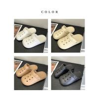 Feslishoet Mules Zapatos Parejas Zapatillas de Verano Sandalias Slides Mujer EVA Suave Antideslizante Acogedor Nube Adecuado Interior y Exterior - details 14