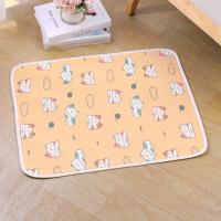 Estera de enfriamiento portátil para perros de dibujos animados, alfombrilla antideslizante de látex de algodón para mascotas, cama suave para gatos, sofá, esteras para acampar - details 6