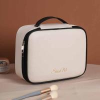 Bolsa cuadrada de cuero PU para cosméticos, almohada con cremallera desmontable, bolsa de maquillaje, organizador de artículos de tocador, bolsa de viaje de estilo coreano - details 9