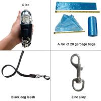 Correa multifuncional para mascotas, linterna LED extensible, retráctil, suministros para caminar al aire libre, 4,5 M - details 5