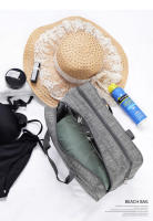 Bolsa separada para artículos de tocador, bolsa de almacenamiento de toallas de viaje, portátil, a prueba de agua, bolsa de lavado de cosméticos, bolsa de baño de playa - details 9