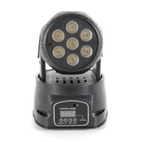 Luz de Escenario Móvil con 7 LED RGBW Lámpara de Fiesta DJ para Bar Disco DMX512 - details 1