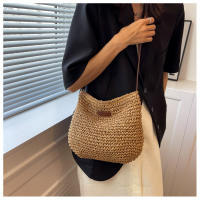 Bolso de estilo bohemio cruzado para mujer, bolso de hombro tejido a mano para vacaciones en la playa - details 8
