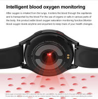 Reloj Inteligente de Glucosa en Sangre Nuevo 2024 para Hombres y Mujeres con Bluetooth y Medición de Presión Arterial ECG+PPG Resolución de Pantalla AMOLED Marca COTAUL - details 11