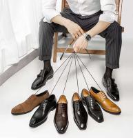 Block UK Business Zapatos formales de oficina de boda de cuero genuino para hombres, función transpirable e impermeable, resortes de malla - details 0