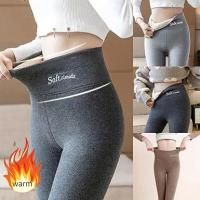 Mallas térmicas de Invierno para mujer, Leggings con forro peludo, suaves, cálidas, informales, delgadas - details 5