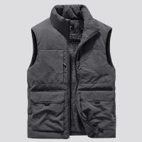 Chaleco de Invierno para Hombre Cálido, Sin Mangas, Talla Grande 6XL, Moda Ligera - details 3