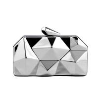 Textura metálica cubo de agua paquete de banquetes de bodas de moda femenina bolso de bodas vestido de celebridades bolso de bolsos pequeños - details 4