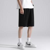Pantalones cortos deportivos finos informales de verano para hombre, ropa de abrigo, pantalones holgados de cinco pulgadas, pantalones deportivos versátiles y cómodos de talla grande - details 16
