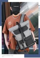 Mochila impermeable para deportes al aire libre para hombre, bolsa enrollable para ordenador portátil, viaje al aire libre, campamento - details 0