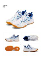 Nuevas llegadas de zapatos de tenis de mesa de cuero PU de malla antideslizante y resistente al desgaste, calzado deportivo de bádminton - details 19
